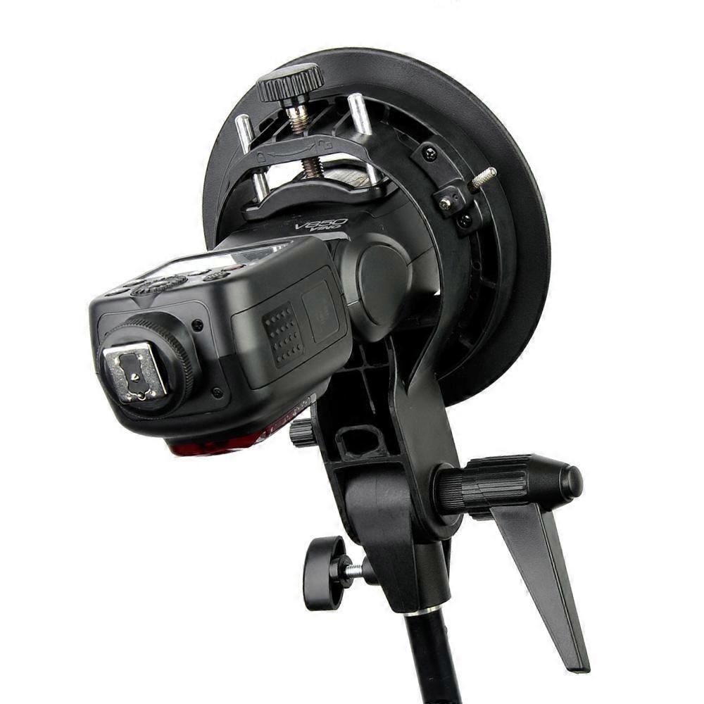 S Type Bracket Bowens Mount Holder for Speedlite Flash Snoot Softbox