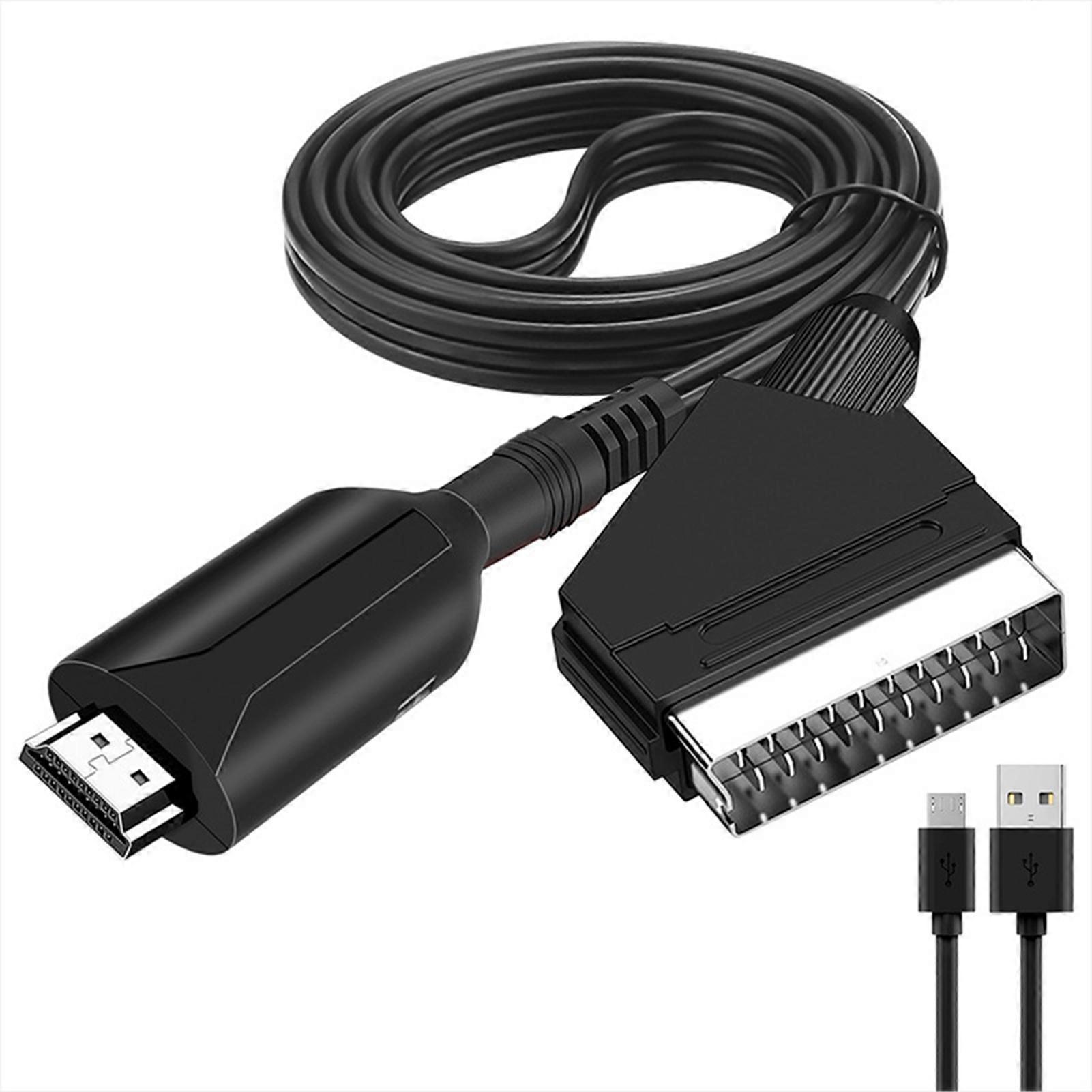 HD Multimedia Interface to SCART Cable Portable High Definition Multimedia Interface to SCART