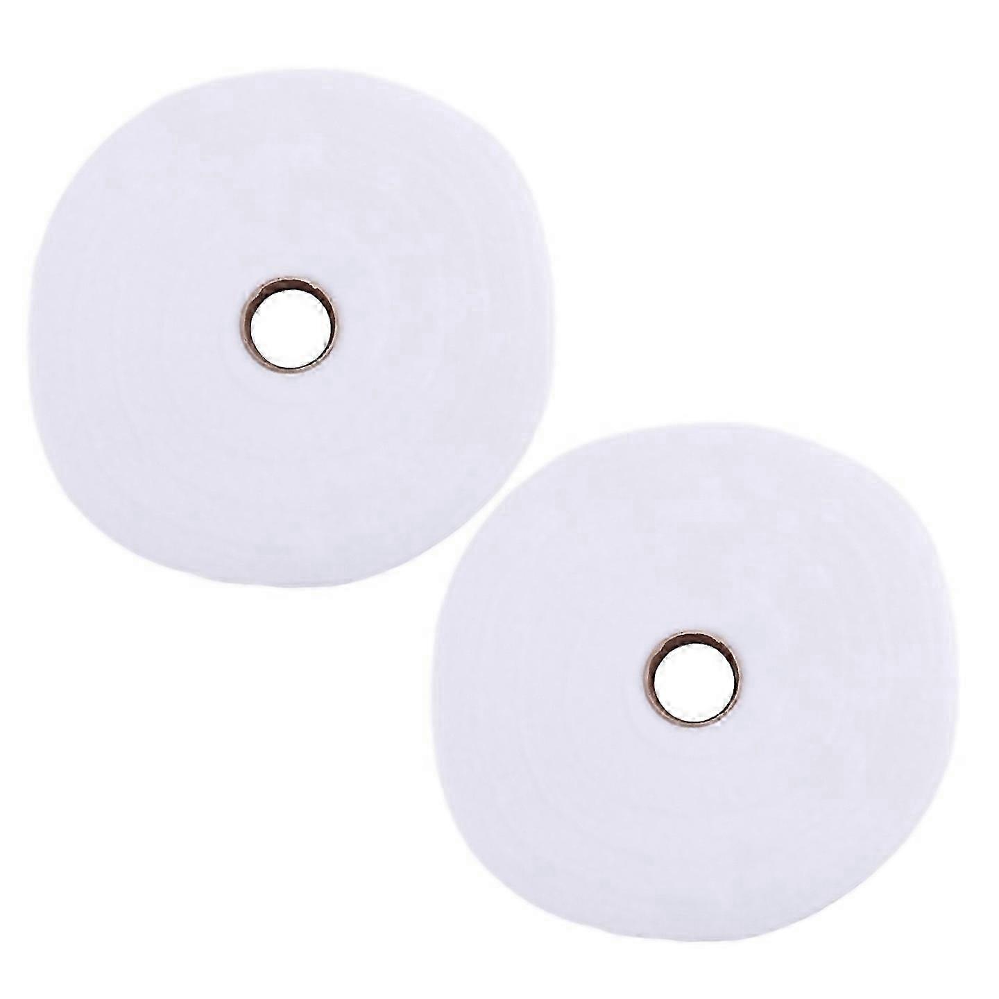 Pre-Cut 2.25in Cotton Poly Batting Rolls