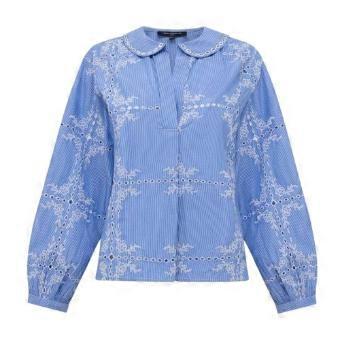 French Connection Womens/Ladies Patterned Long-Sleeved Shirt