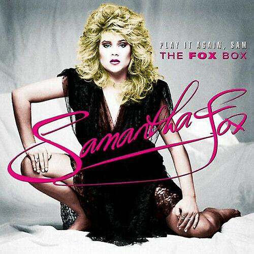 Samantha Fox  Play It Again Sam The Fox Box CD Box Set with DVD 4 discs - Region 2