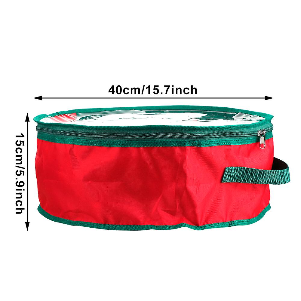 Wreath Storage Bag Garland Container with
