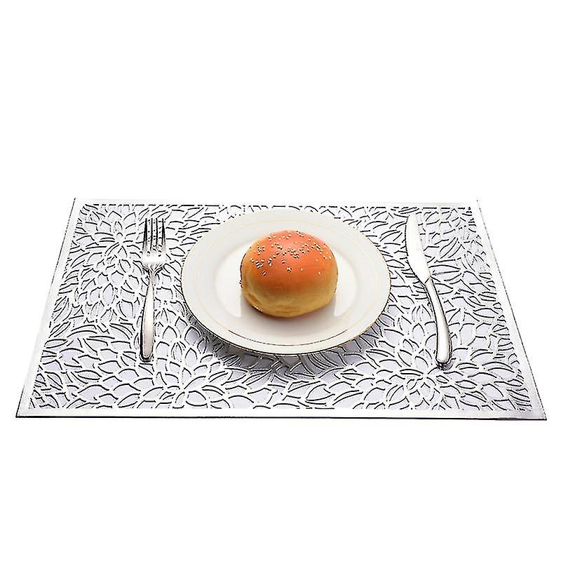 Dining Table Mats Table Mats Kitchen Table Mats Set Of 4 Silver