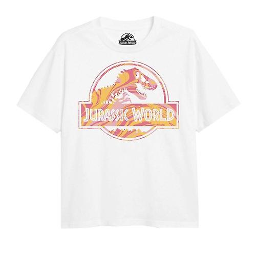 Jurassic Park Jenter Logo T-skjorte
