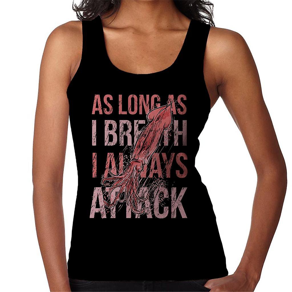 Jellyfish I Always Attack Quote Women's Vest
