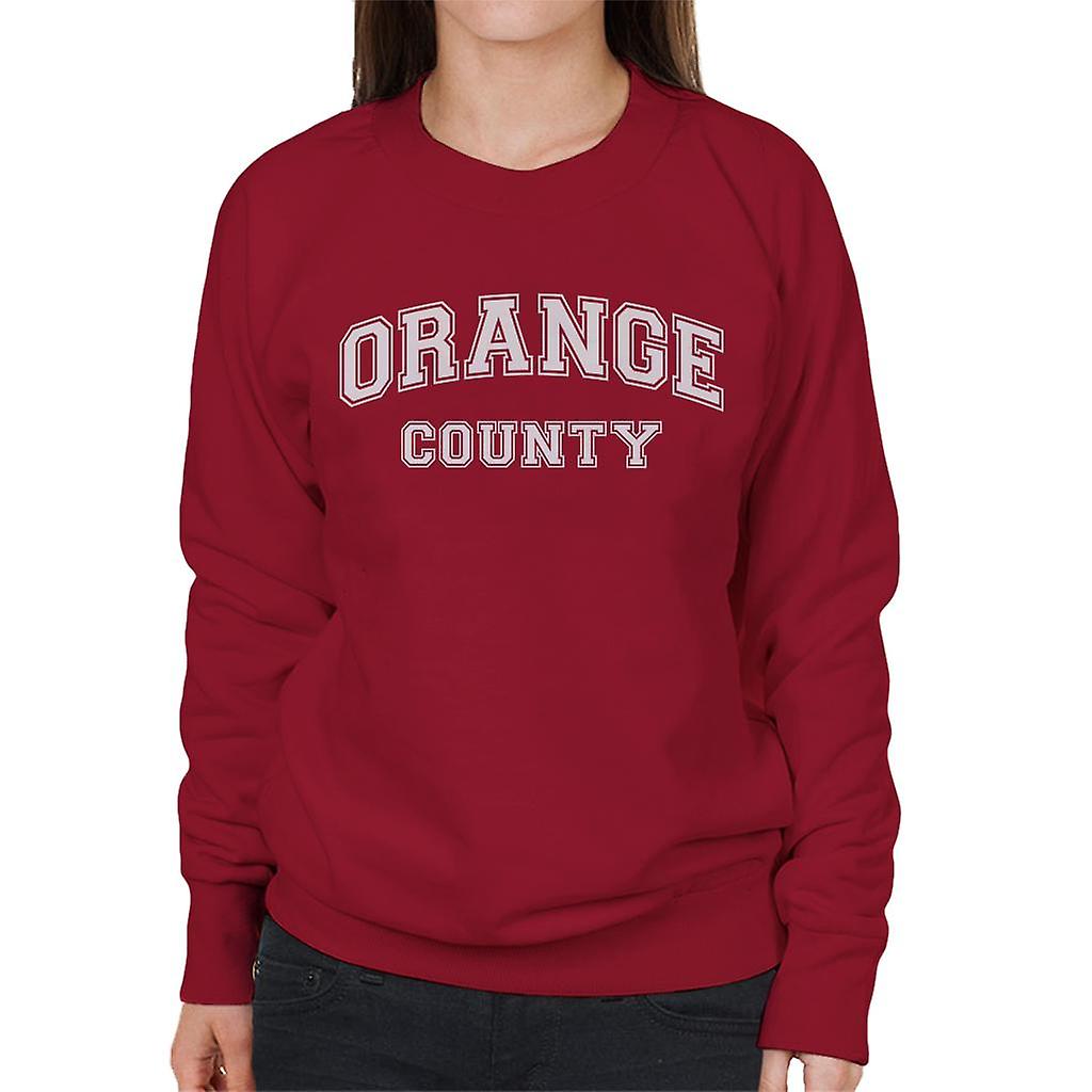 Orange County College Text Damen Sweatshirt