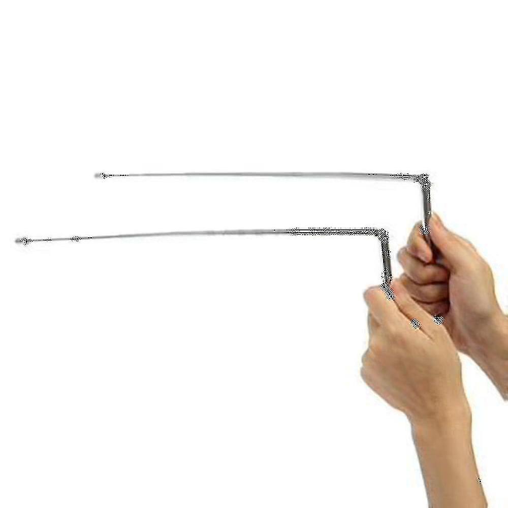 1 Pair Brass Lost Object Detector Water Witching Stick Dowsing Divining Rods