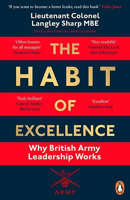 The Habit Of Excellence by Lt Col Langley Sharp Paperback