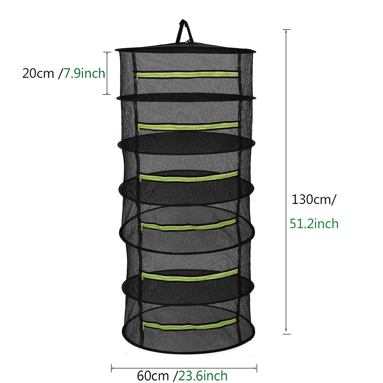 Foldable Hanging Drying Net 6 Layers Drying Basket Large Storage Net ...