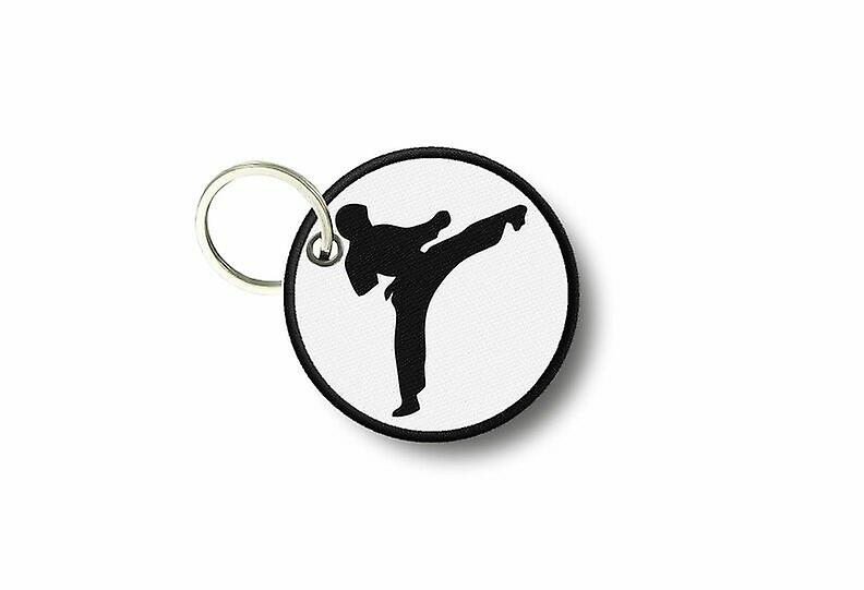 Cle Cles Key Brode Patch Ecusson Karate Kimono GarcOn Door