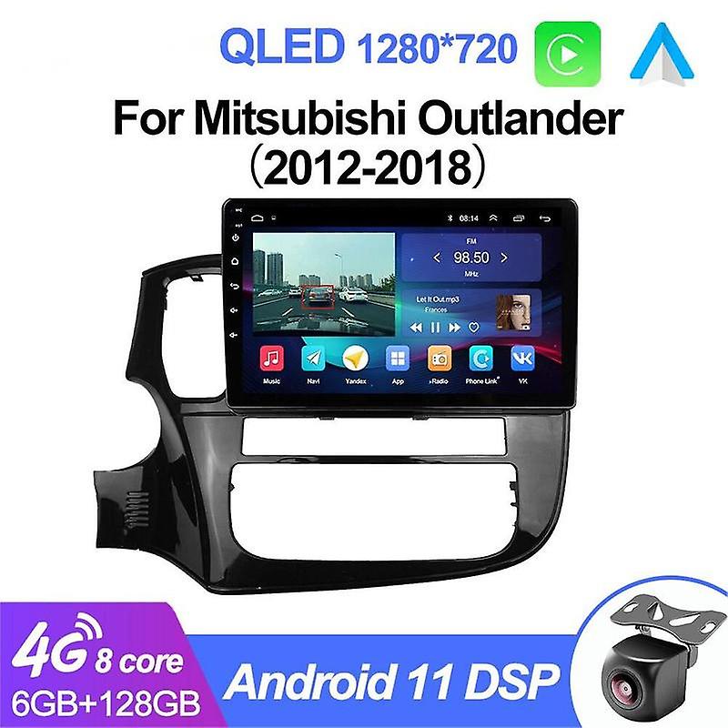 Android 11 4G Multimedia Video Player Navigation GPS For Mitsubishi Outlander 3 GF0W GG0W 2012-2018