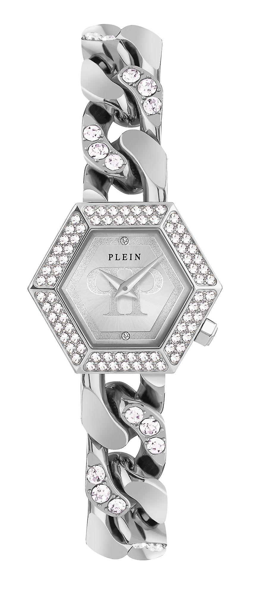 Philipp Plein Women's Watch Analog Quartz THE HEXAGON GROUMETTE PWWBA0123 Stainless Steel