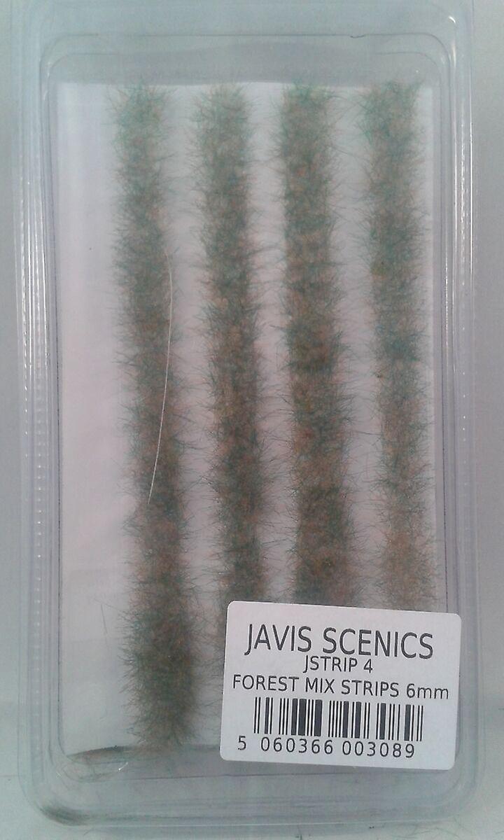 Javis JSTRIP4 Forest mix Strips 6mm Suitable for several scales Tufts & strips Scale model