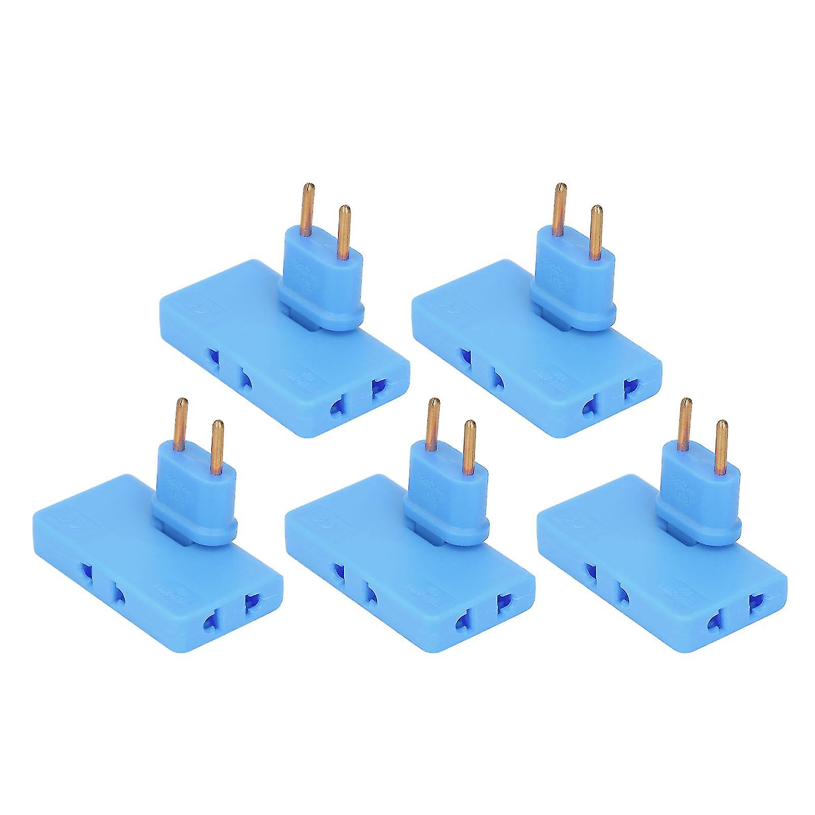 5 יחידות ממיר שקע אלחוטי 180 מעלות הארכה 1 עד 3 מתאם