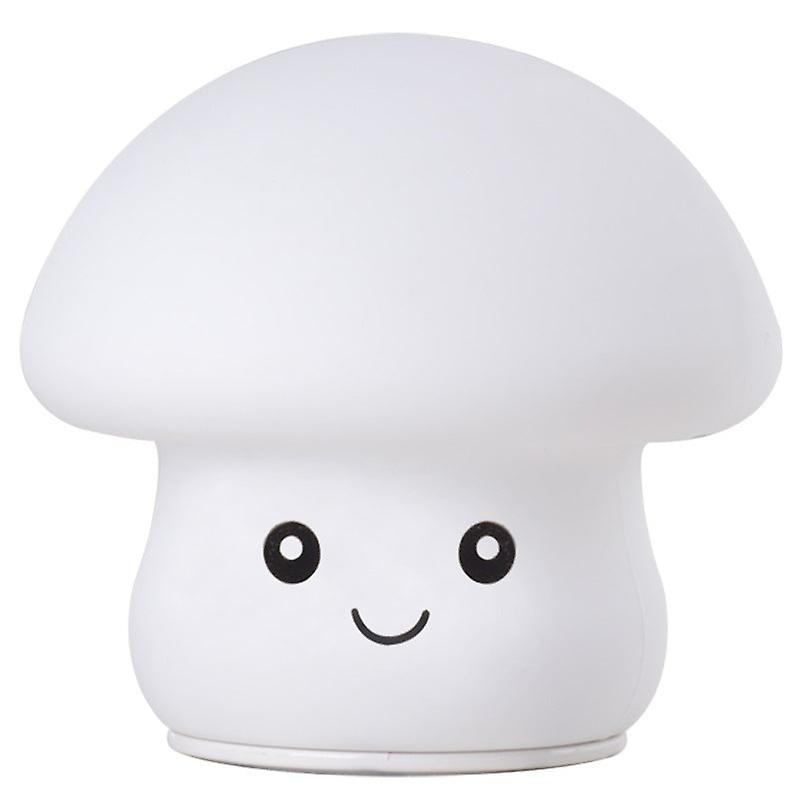 Adjustable Color Changing Led Night Light Colorful Silicone Mushroom Smart Dormitory Eye Protection