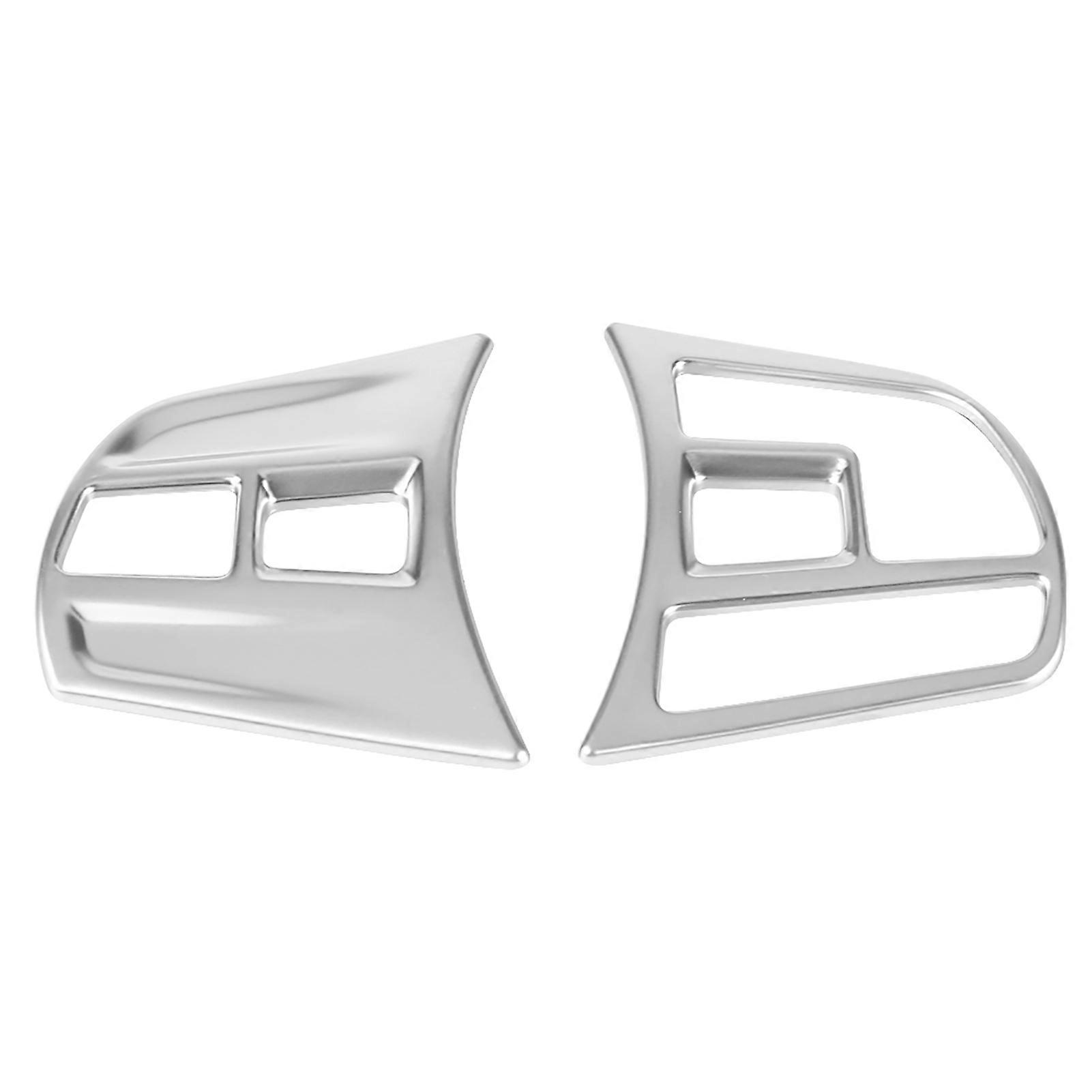 Matte Chrome Interior Chrome Steering Wheel Trim Trim for 3 Series / GT F30 F34 2013‑2018