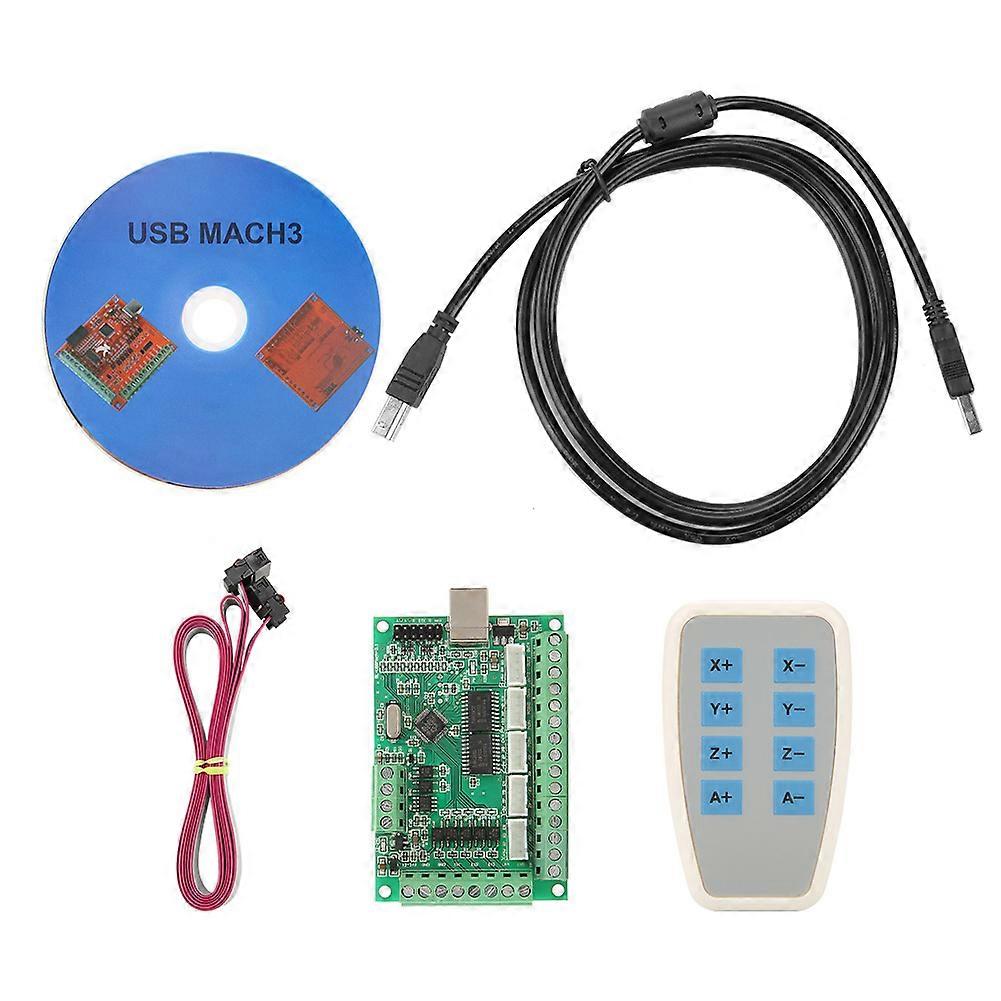 USB Interface Board CNC MACH3 Motion Control Card For Engraving Machine