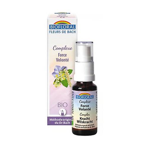 Strength, Organic Will 20 ml of floral elixir