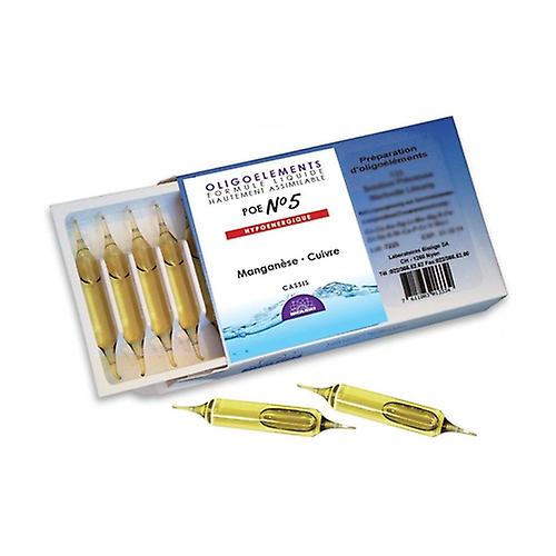 Poe N ° 5 - Cassis Amp 20 ampoules