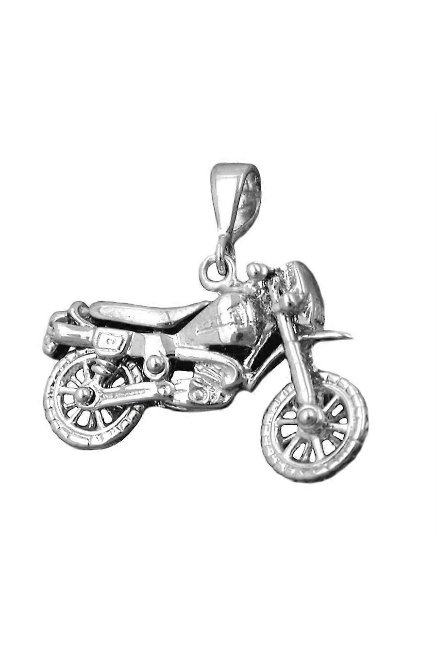Pendant Old Motorcycle Silver 925 - Gl93377