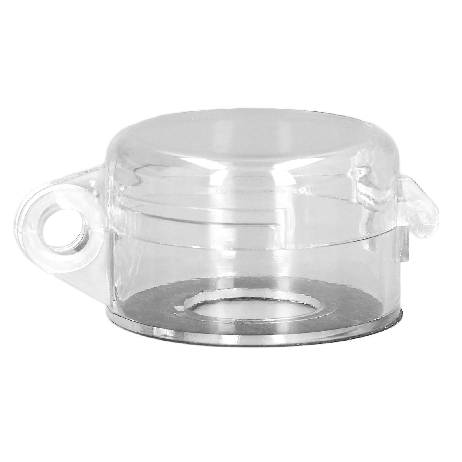 30mm Push Button Switch Protector Emergency Stop Switch Transparent Dustproof Cover BS‑02