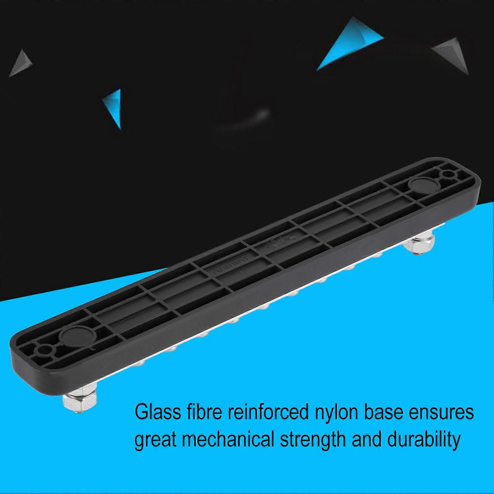 20 Position 2 Stud Bus Bar Electric Terminal Junction Block AC 130A DC 150A