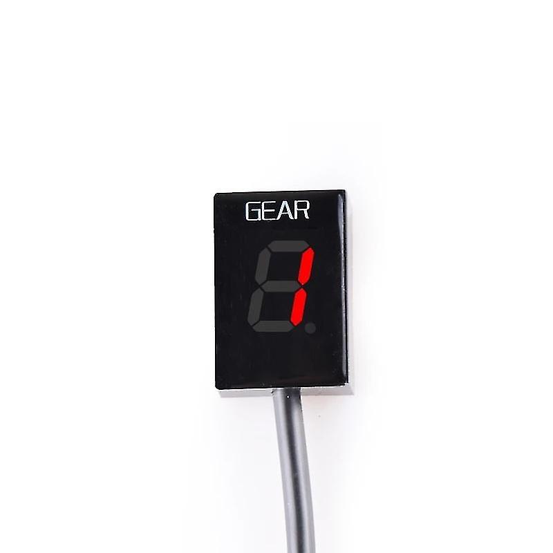 Medidor Digital Lcd Para Motocicleta, Indicador De Marcha De 1-6 Niveles Apto Para Suzuki Intruder C