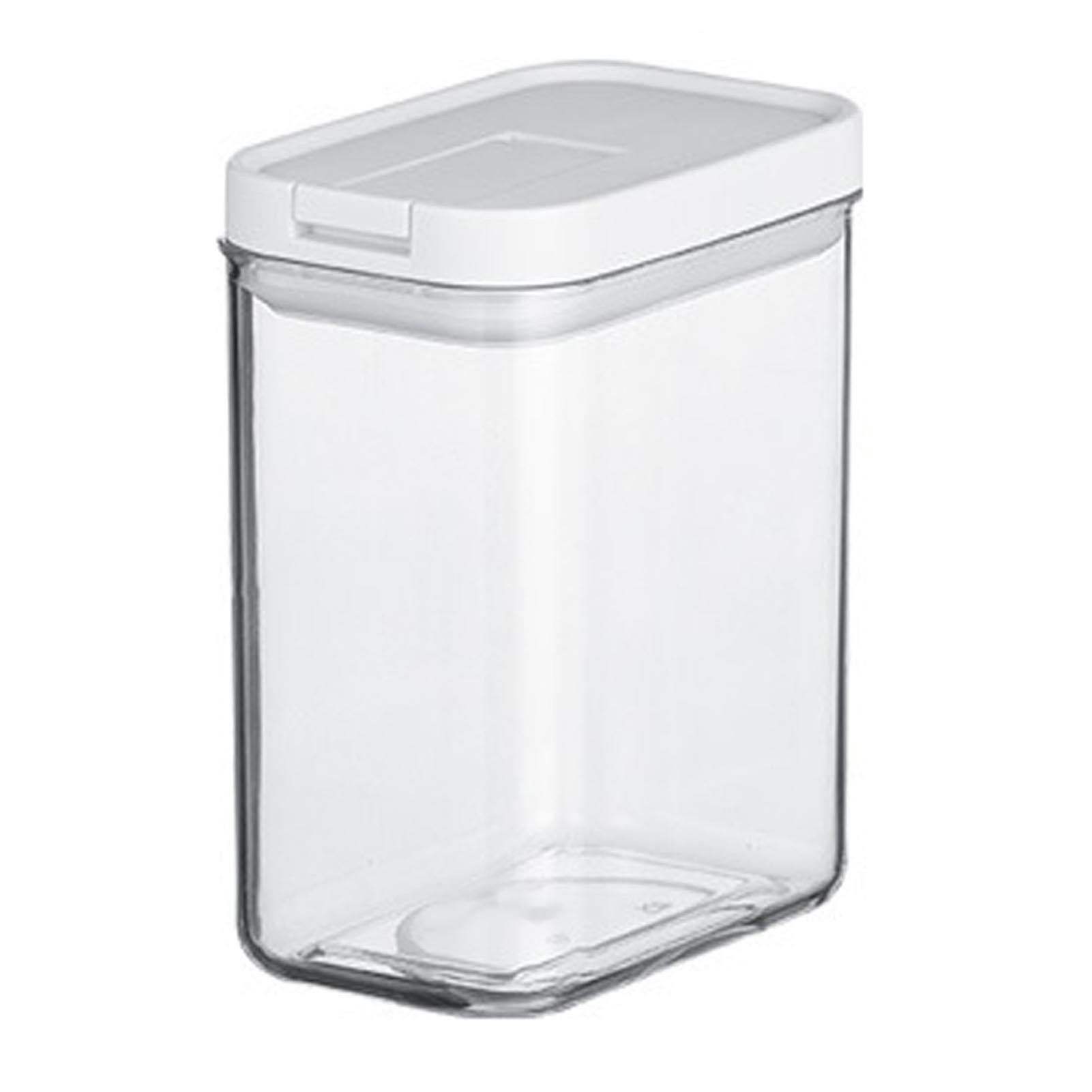 Transparent Food Jar Airtight Stackable Thickened Food Storage Container for Nuts Spices Beans