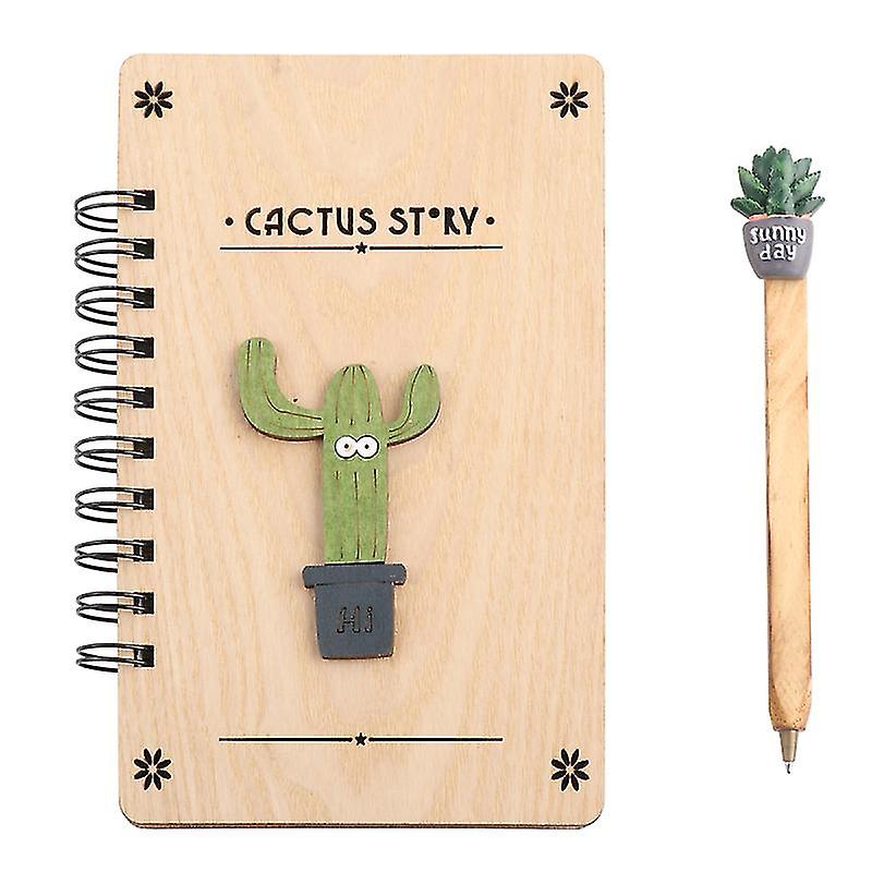 1pcs Wooden Shell Notebook Gift Box