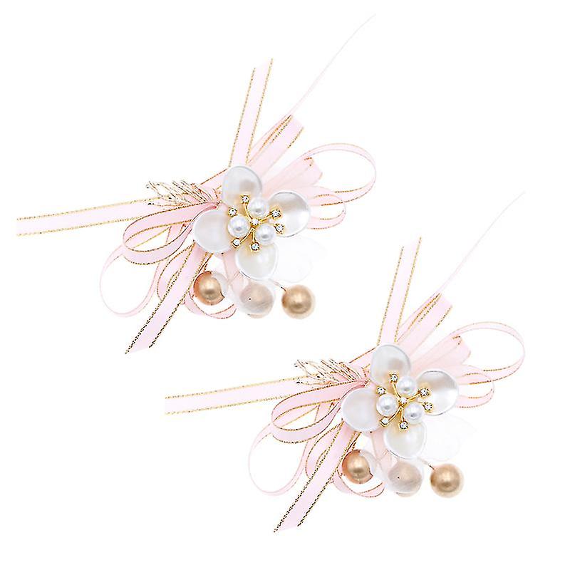 2pcs Flower Wrist Bracelet