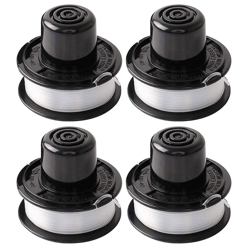 4Pcs RS-136-BKP For Black & Decker ST1000 / ST3000 Lawn Mower Spools Replacement Parts