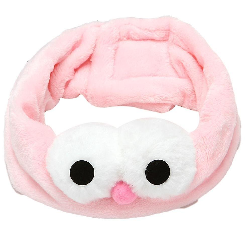 Rdhornbill動物漫画かわいいスパ弾性Softメイクアップヘアバンドウォッシュフェイスミントグリーン