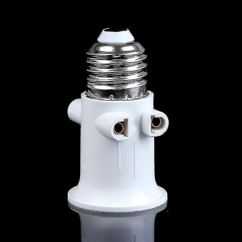 Ac100-240v E27 Bulb Adapter Lamp Holder Base Socket Conversion With Eu Plug