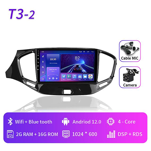 2 Din Android 12 Araba Stereo Radyo Multimedya Video Oynatıcı Lada Vesta Cross Sport 2015-2020 Navigasyon Gps Carplay Autoradio