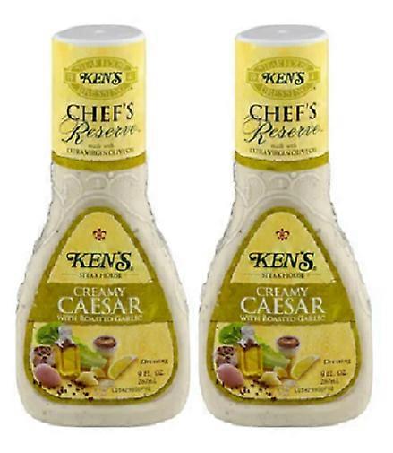 Ken's Steak House Chef's Reserve Creamy Caesar Dressing 2 Pack