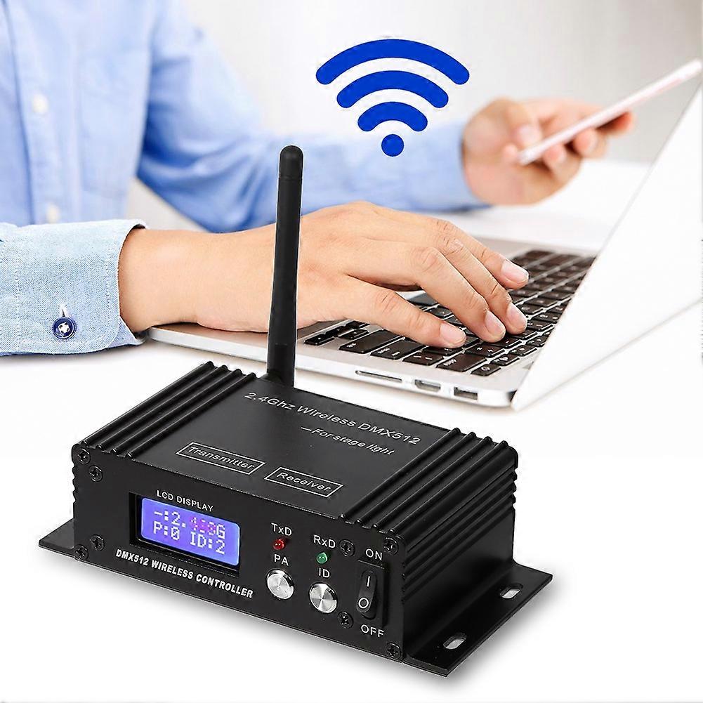 2.4Ghz DMX512 DFI DJ Wireless Lighting Controller Transmitter Receiver Module for Stage Lights