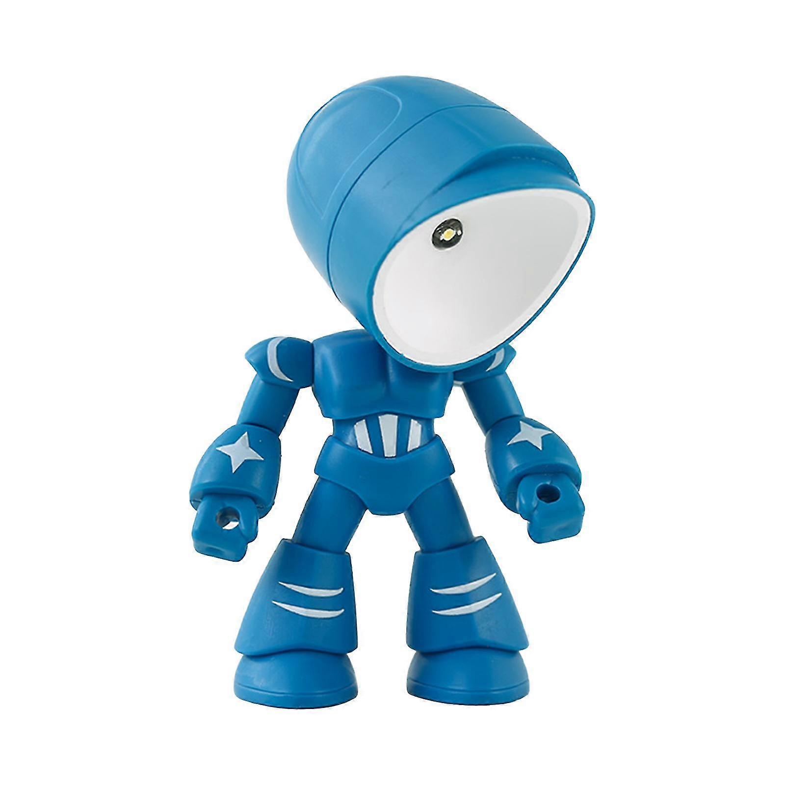 Cute Cartoon Mini Night Light, Multicolor LED Table Lamp with Folding Design for Kids Room