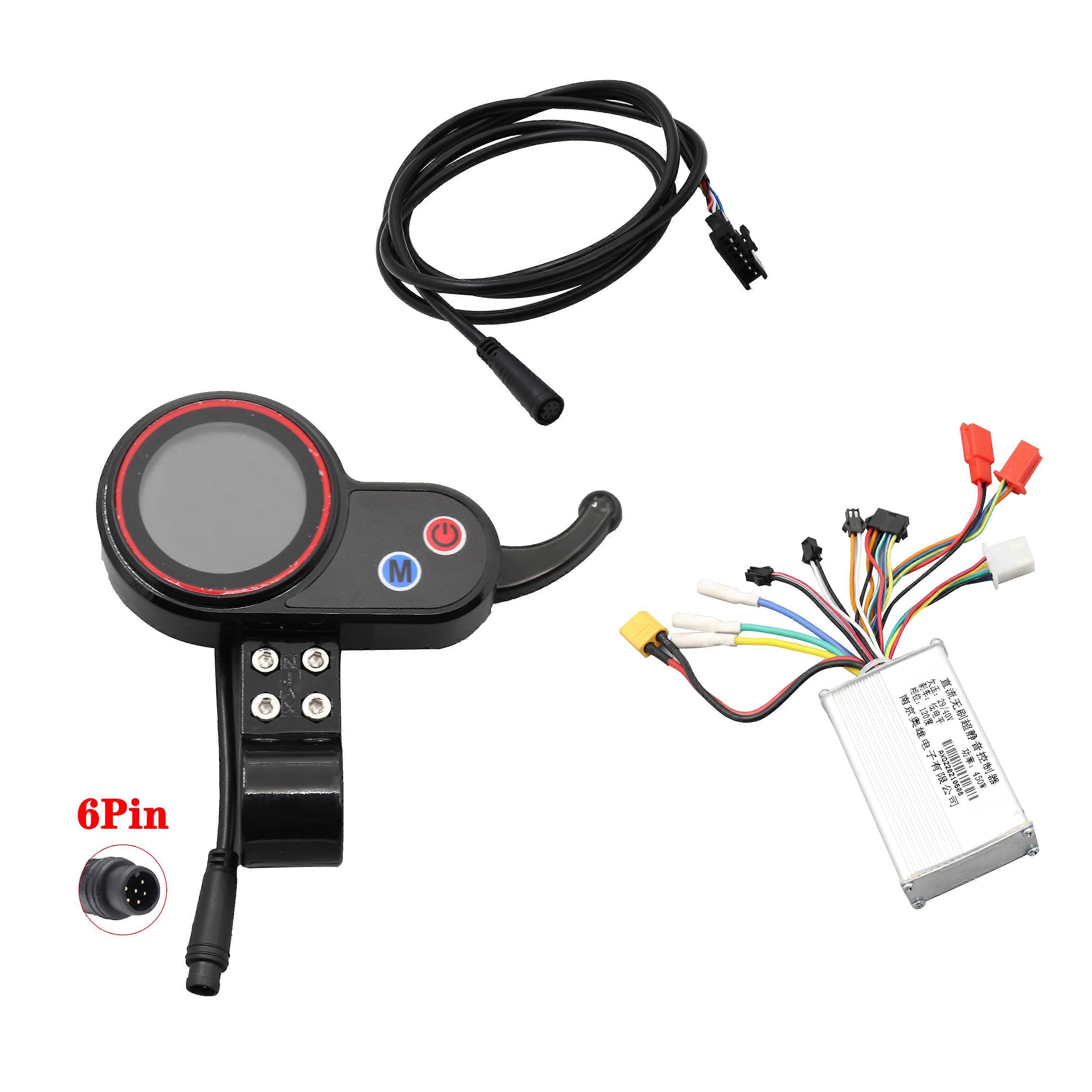 Njax-t børsteløs controller og LCD-accelerationsinstrument til elektrisk scooter 36v / 48v
