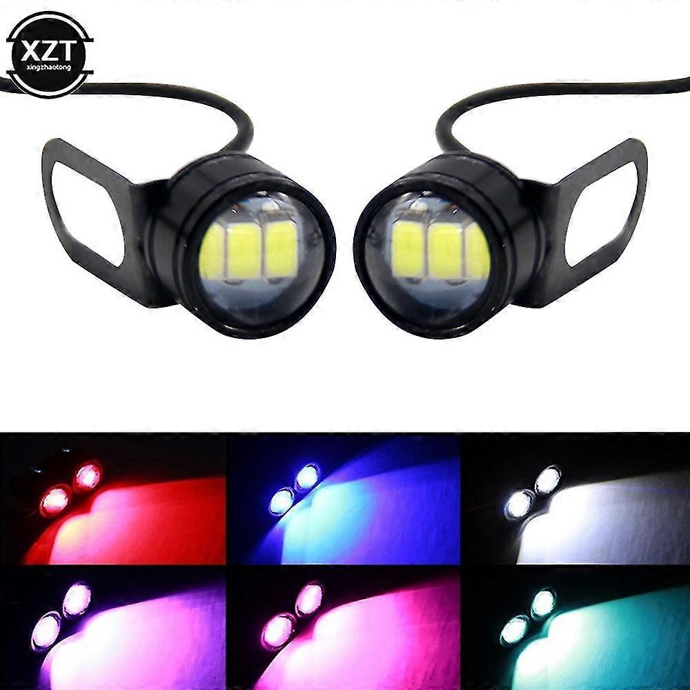 Exquisite 2pcs Super Bright Driving Light Eagle Eye Led Reverse Backup Driving Light Motorcycle Fog Lamp Headlight Daytime Running Light