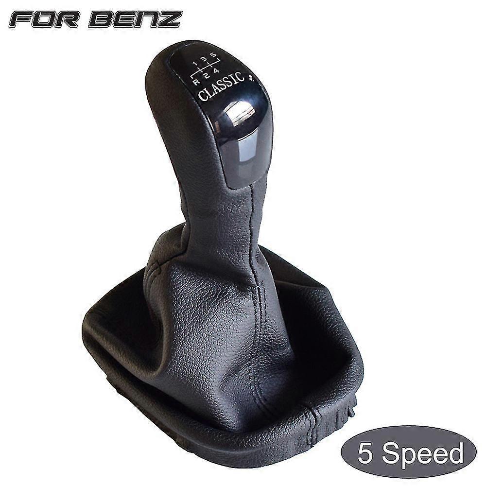 5 6 Speed Car Gear Shift Knob Dust Proof Cover For Mercedes Benz C Class T Model S203 C 32/c 200/c 220 Cdi 2001 2007|gear Shift Knob|