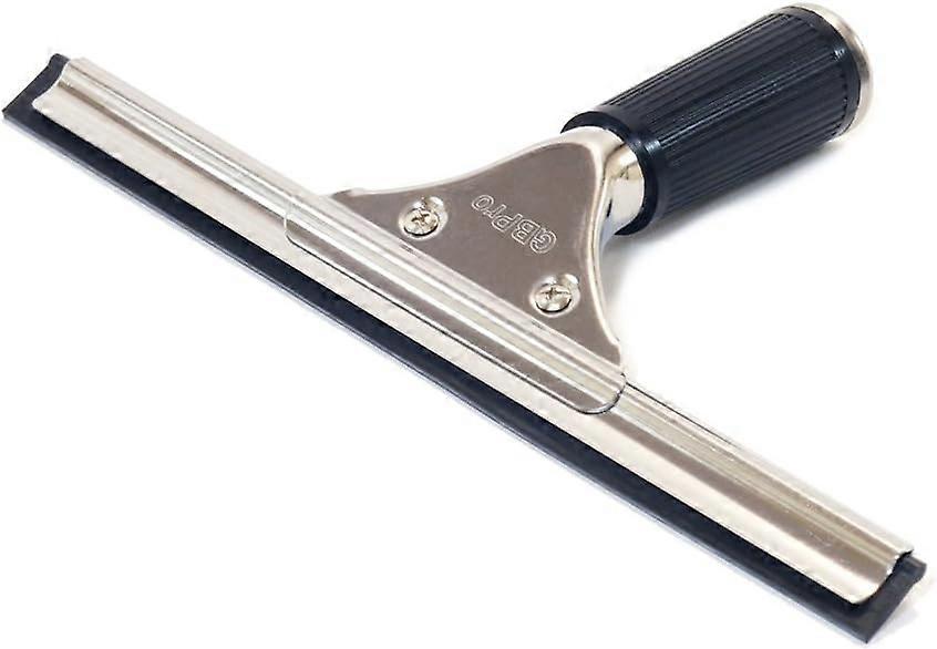 Professional Stainless Steel Window Squeegee with 25cm Double Sided Blade