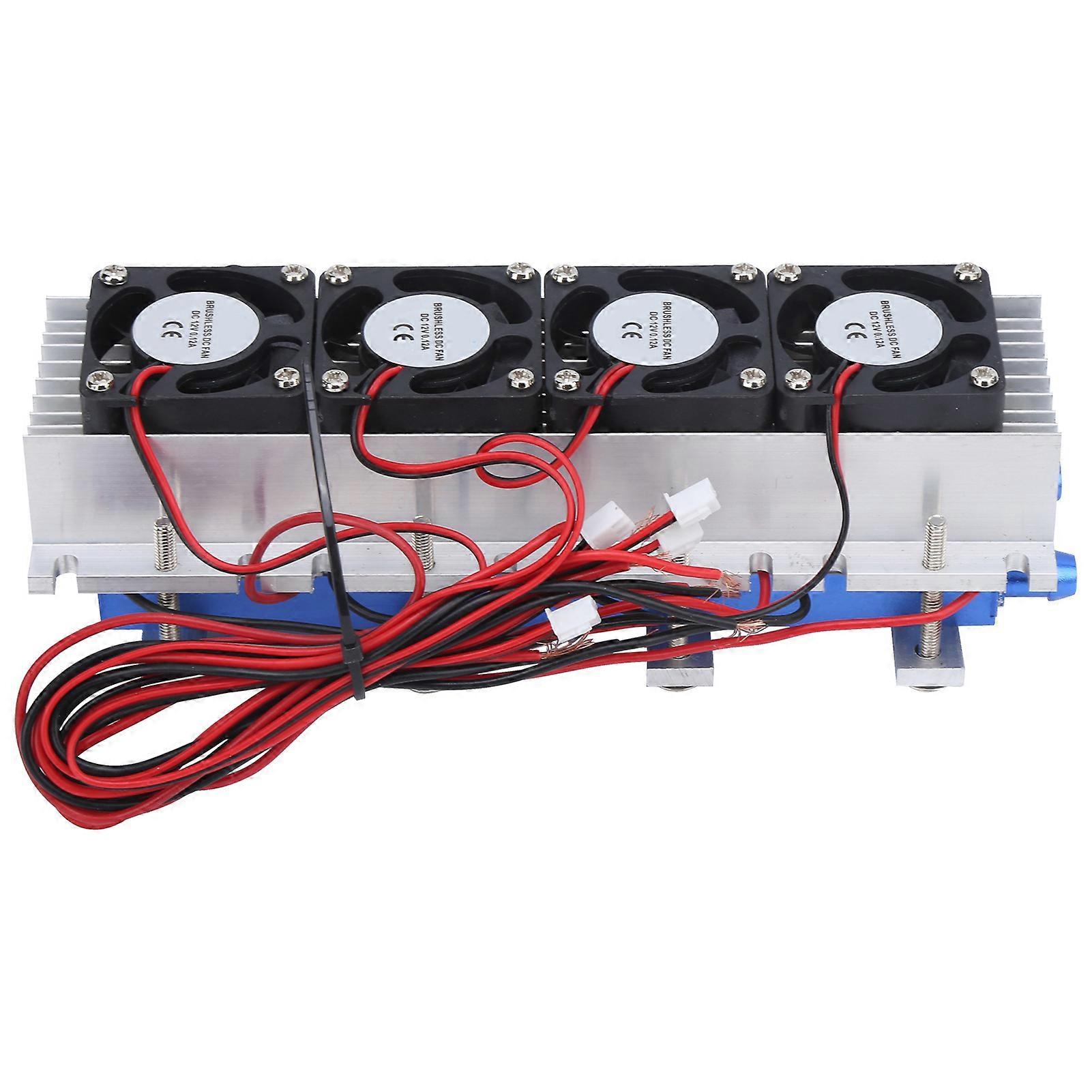 288W Peltier Refrigeratore di Refrigerazione Termoelettrico DC 12V Semiconduttore Sistema di Raffreddamento del Condizionatore D'aria Kit Fai Da Te