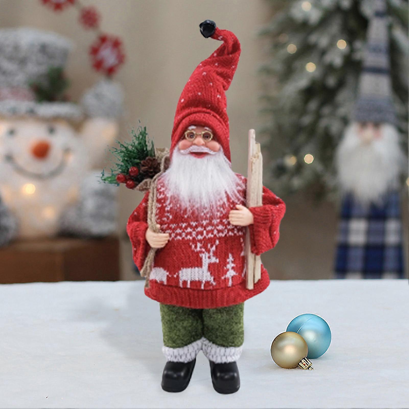 Santa Claus Doll Xmas Tree Decorations Santa Claus Figurine with