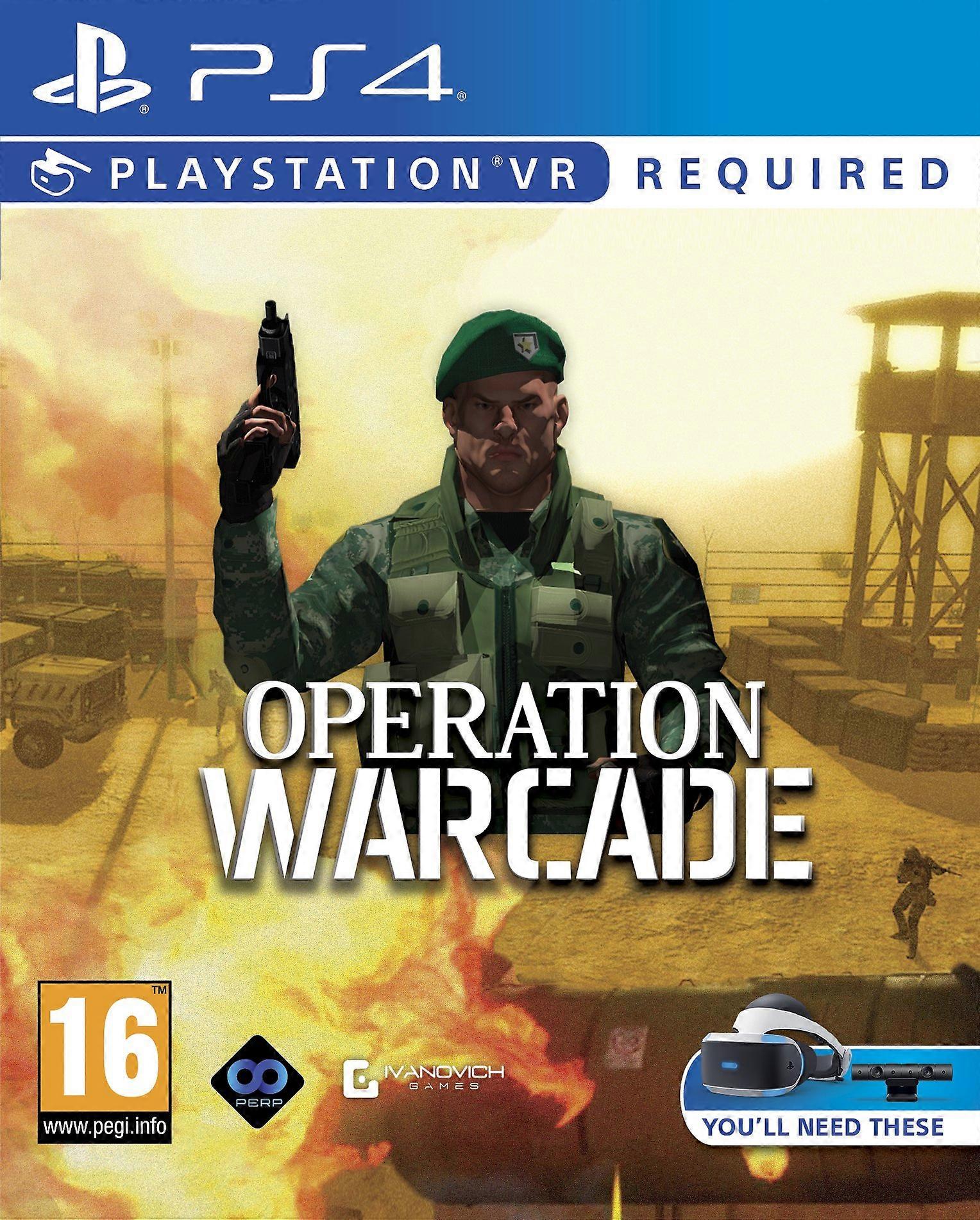 Operation Warcade (PSVRPS4) - New & Sealed