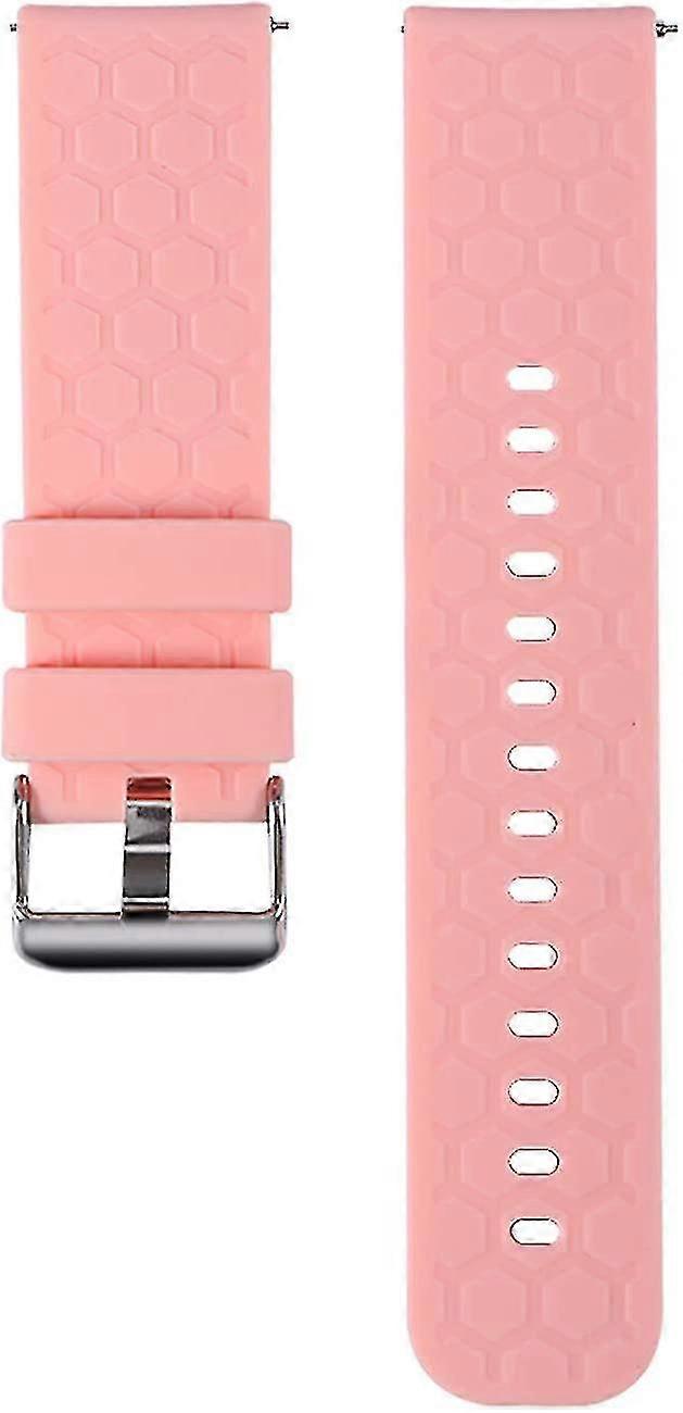 Replacement Soft Silicone Watch Strap Compatible With Michael Kors Access Gen 4 Mkgo (pink)