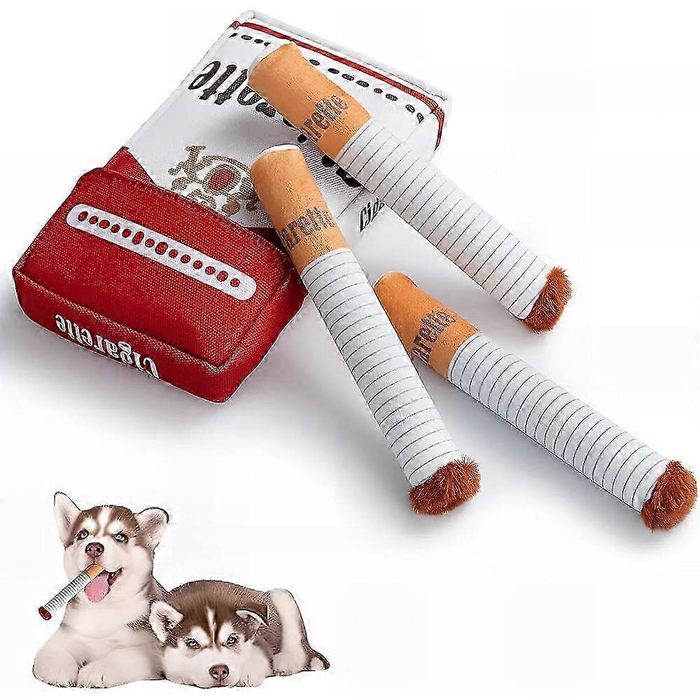 インタラクティブ・ギグルズ・スティック・ドッグ・トイ、シガレット・ドッグ・トイ、キーキー・シガー・トイ