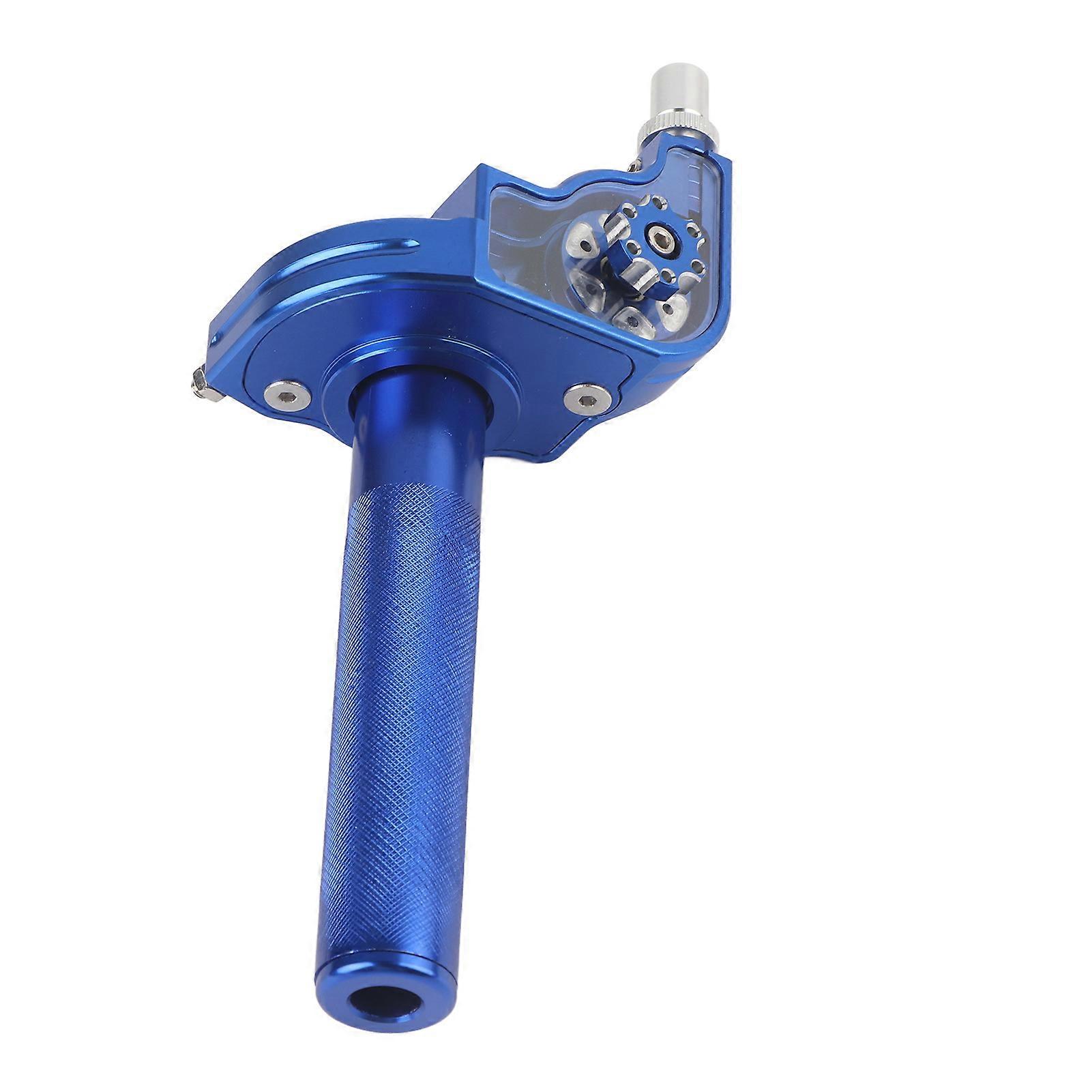 CNC Aluminum Throttle Grips 22mm/0.87in Motorcycle Handlebar Replacement for CRF YEMAA