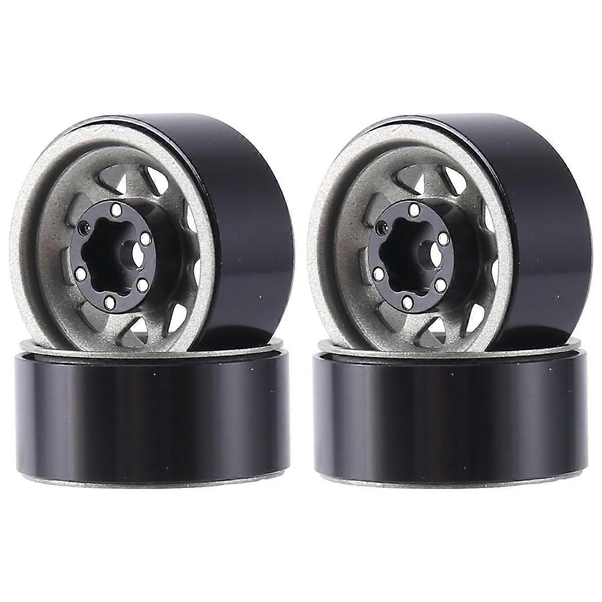 1 IN Beadlock Wheel Rim Negative Offset 3.78mm Hub for 1/18 1/24 RC Crawler Car Axial SCX24 AX24 TRX4M FCX24,5