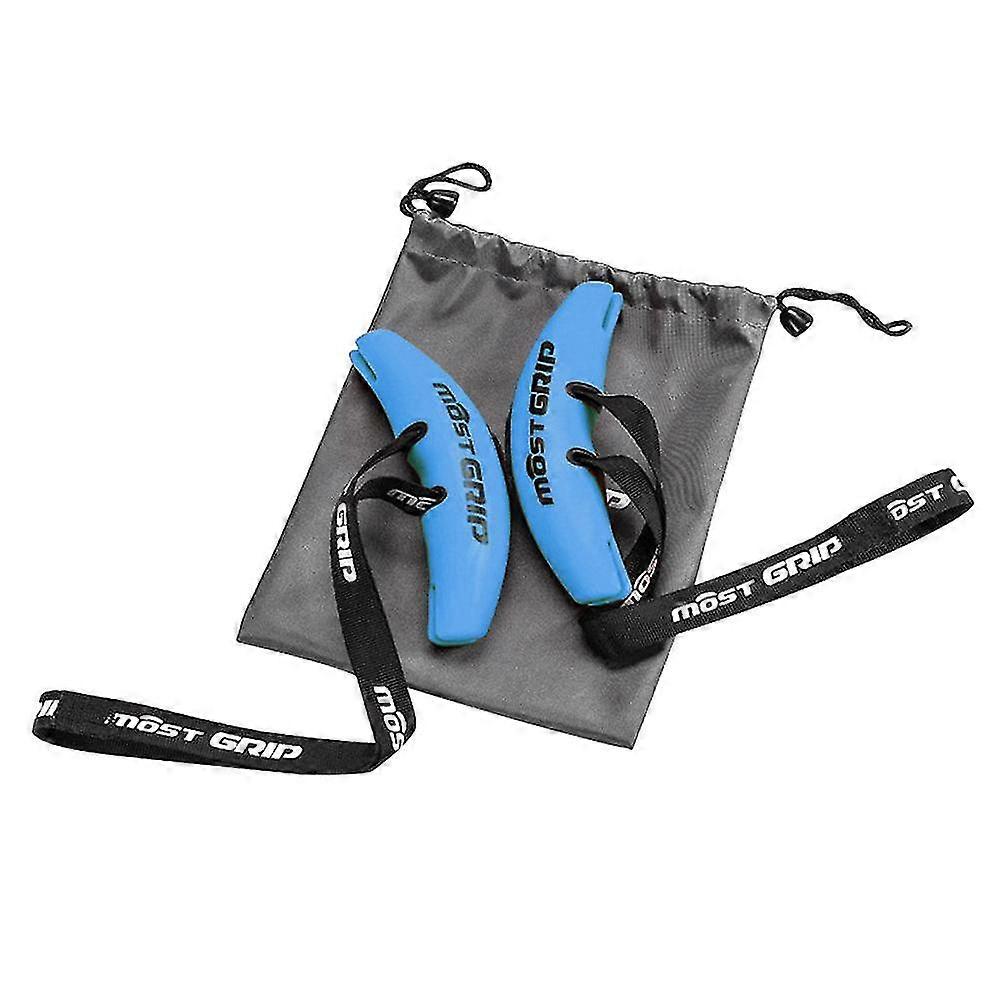 Pull Up Handles Grips Exercise Handles for Resistance Band Handles Workout Handles blue