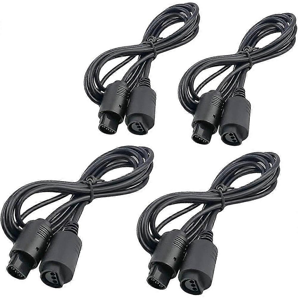 4 Pack 6ft N64 Controller Extension Cable Cord For 64 N64 Controller